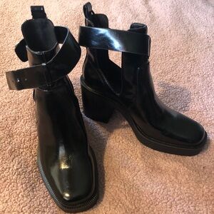 ZARA Black Ankle Boots